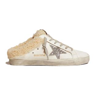 自营欧洲直邮Golden Goose黄金鹅女士穆勒鞋小脏鞋羊毛皮衬里时尚