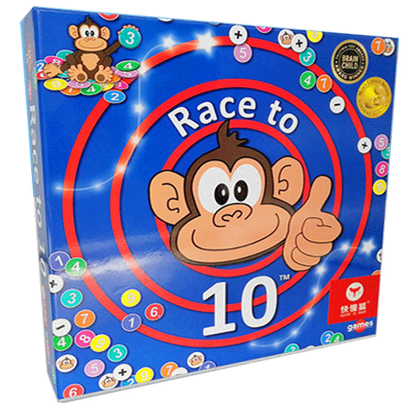 raceto10极速加减儿童游戏玩具