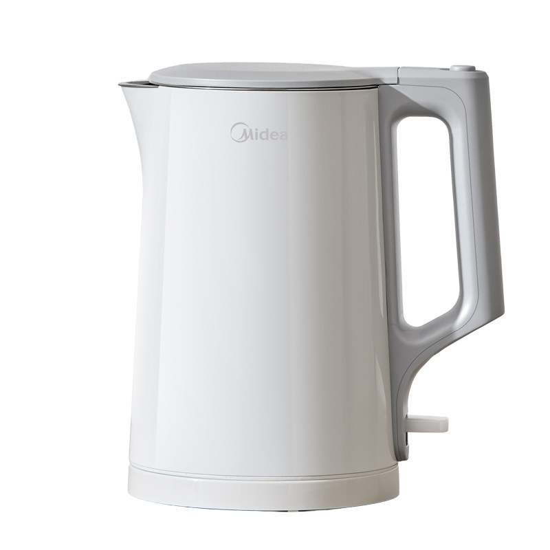美的电热水壶烧水壶新款家用一体电水壶开水壶不锈钢内胆