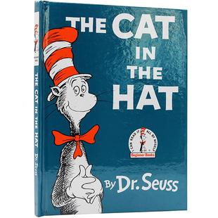 戴帽子的猫 the cat in the hat 英文原版绘本苏斯博士Dr.Seuss 幼儿童早教启蒙英语读本 廖彩杏书单 搭千奇百怪的脚穿袜子的狐狸
