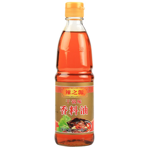 辣之源干锅油380ml 香料油炒菜香油凉拌烧烤大料香红油火锅调味油