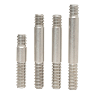 GB898不等长双头螺栓304不锈钢粗杆双头螺丝两头丝螺杆M5M6M8-M20