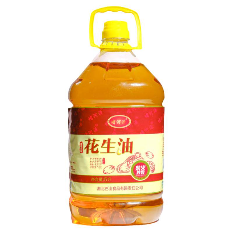 堵河源初榨浓香花生油大桶煎炸油