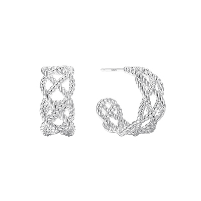 Onchic花影藤蔓耳钉蕾丝设计高级