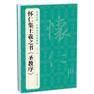 经典全集 怀仁集王羲之书《圣教序》行书字帖  中国历代经典碑帖临摹范本书法小楷书籍草书描红放大教程练字入门集字 杨建飞主编