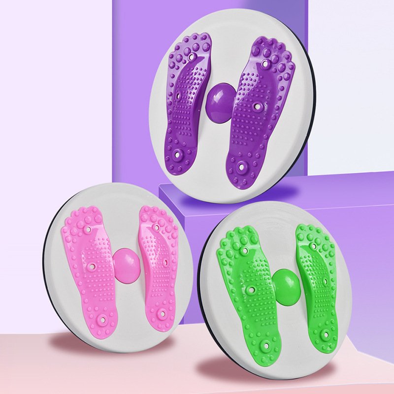 扭腰盘家用健身扭腰机腹室内健身健身磁石转盘室内按摩运动器材健