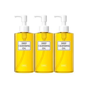 【聚划算直降】橄榄卸妆油200mlx3瓶深层清洁去黑头去角质温和