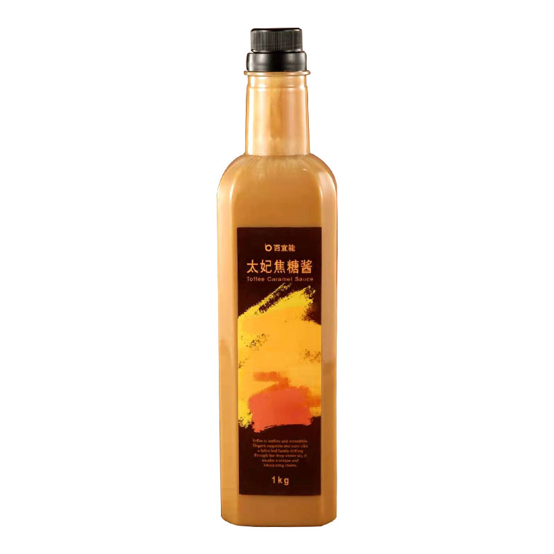百宜能太妃焦糖酱1kg浓缩型糖浆