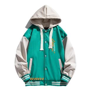 游戏人物宵宫琉焰华舞枫原二次元周边男女春秋冬季连帽棒球服外套