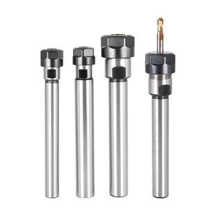 ER延长杆 加长延长杆A型CNC雕刻机直柄刀具ER11/16加长杆100~500L