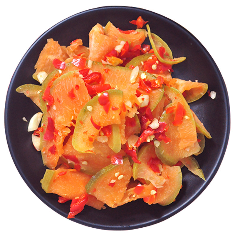 柚子皮江西农家自制特产香辣味酱腌制/榨菜/泡菜