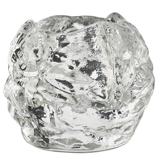 瑞典进口KOSTA BODA水晶玻璃 Snowball北欧家用浪漫雪球烛台摆件