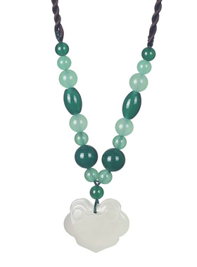 玉珠锁骨链小众设计ins冷淡风