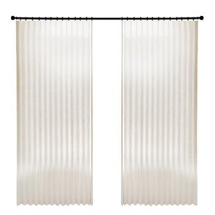 【尚拉维】书卷香客厅书房棉麻半遮光窗帘亦布亦纱窗帘透光不透人