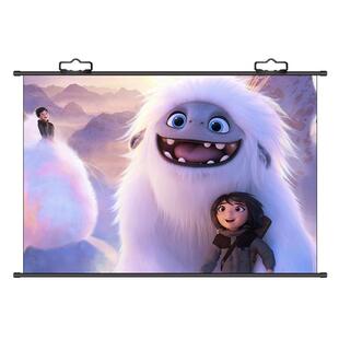 适配JMGO坚果投影仪幕布免打孔家用超高清100寸落地移动支架挂墙100寸120寸极米户外手动简易幕壁挂投影布