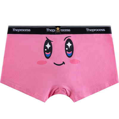 THEPROCESS男内裤情侣卡通粉色