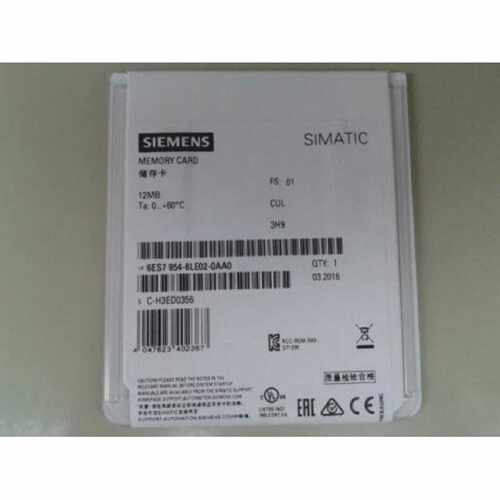 议价6ES7954-8LE02-0AA0西门子S7存储卡6ES79548LE020AA0 12MB 原
