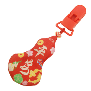 免缝拉链葫芦形福袋空袋奶嘴夹香包平安护身符袋宝宝压惊随身挂件