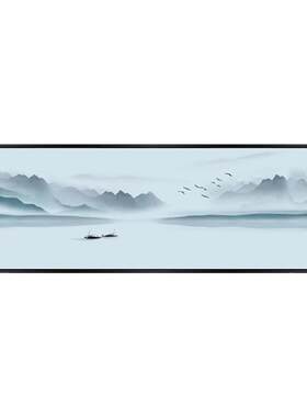 禅意山水新中式客厅装饰画