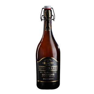 青岛青大师高端摇摆盖精酿原浆啤酒比利时小麦整箱800ml*6瓶装