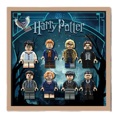 KGBOX哈利波特人仔磁吸板收纳盒