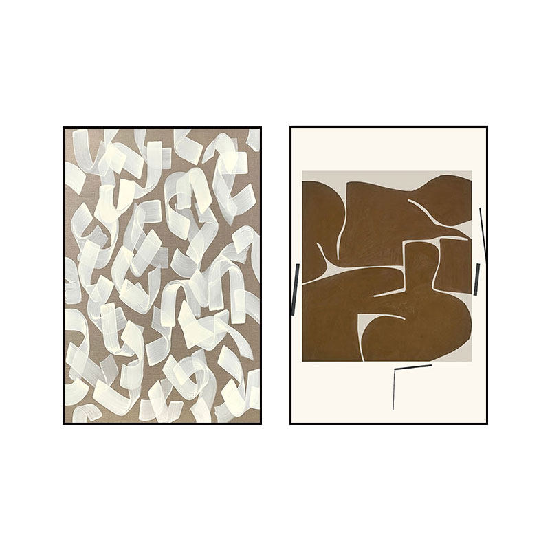 邸韵卧室餐厅卧室两联装饰画