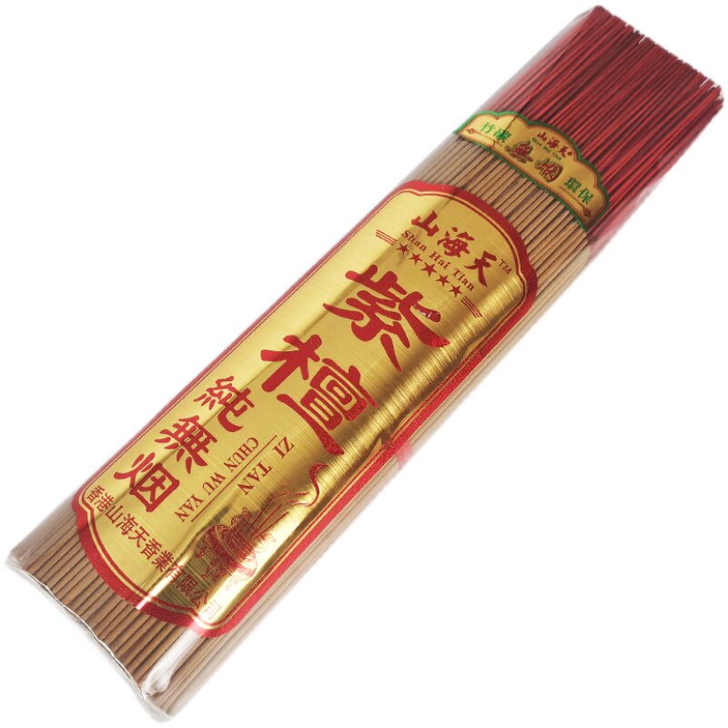 山海天天然无烟紫檀香
