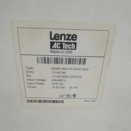 议价全新原装Lenze变频器ESMD183C4TXAXX1A20现货3P/400V 18.5KW