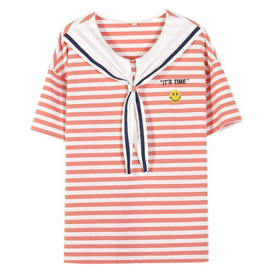 初中水手服海军学院风上衣甜美jk