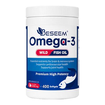 BESEEM北极深海鱼油软胶囊400粒