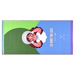 得纶斯高尔夫球运动毛巾吸汗水健身房擦汗速干毛巾男女士跑步汗巾