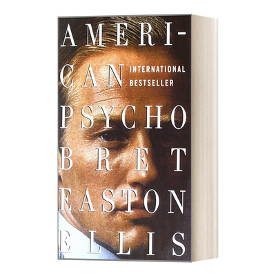 美国精神病 讽刺小说 英文原版 American Psycho 英文版 进口英语原版书籍