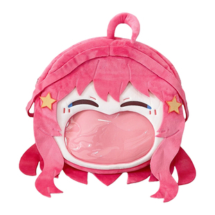 五等分的花嫁中野五月大嘴痛包动漫周边毛绒双肩包斜挎包娃包书包