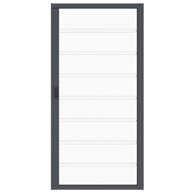 PC透明护栏隐形回卷纱窗