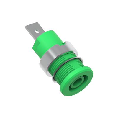 eta3303高档4mm铜香蕉插座面板