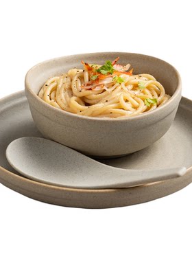 复古陶瓷摆台一人食四件套商用
