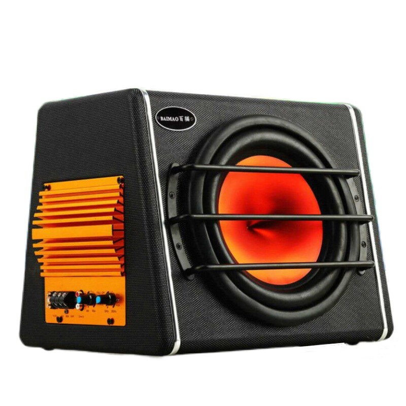 百猫音响车载低音炮超重低音12V