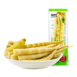 来伊份山椒罗汉笋500g休闲零食山珍脆竹笋尖辣味四川新鲜特产小吃