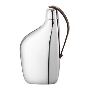 新年礼物GeorgJensen乔治杰生SKY不锈钢便携小酒壶北欧风户外