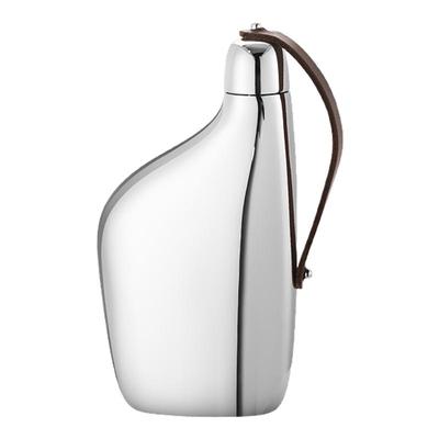 新年礼物GeorgJensen乔治杰生SKY不锈钢便携小酒壶北欧风户外