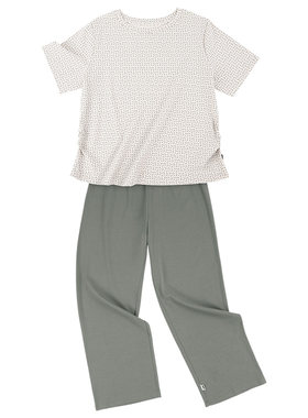 GOTS有机棉女士家居服套装
