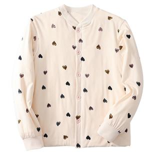 桑蚕丝棉袄女内胆丝绵棉衣宽松加厚内穿保暖衣中老年妈妈冬装棉服