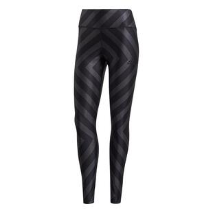 Adidas/阿迪达斯正品当季新款 W AOP Tight 女子运动紧身裤FI6723