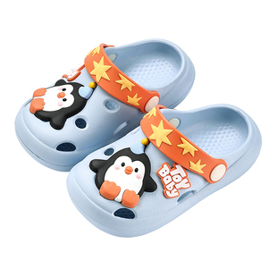 男童洞洞鞋儿童拖鞋宝宝夏季eva小童婴幼儿一岁半男孩凉拖鞋外穿