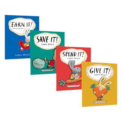 AMoneybunny小兔子学花钱系列