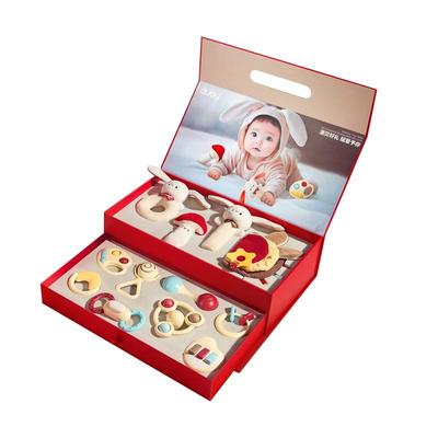 天猫惊喜盒丨澳贝新生婴儿礼盒实用宝宝满月见面礼物牙胶安抚玩具