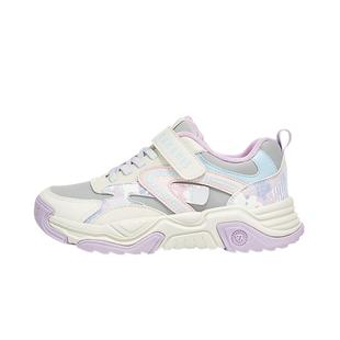 泰兰尼斯kids冬季新款儿童运动鞋女童加绒保暖跑步鞋中大童老爹鞋