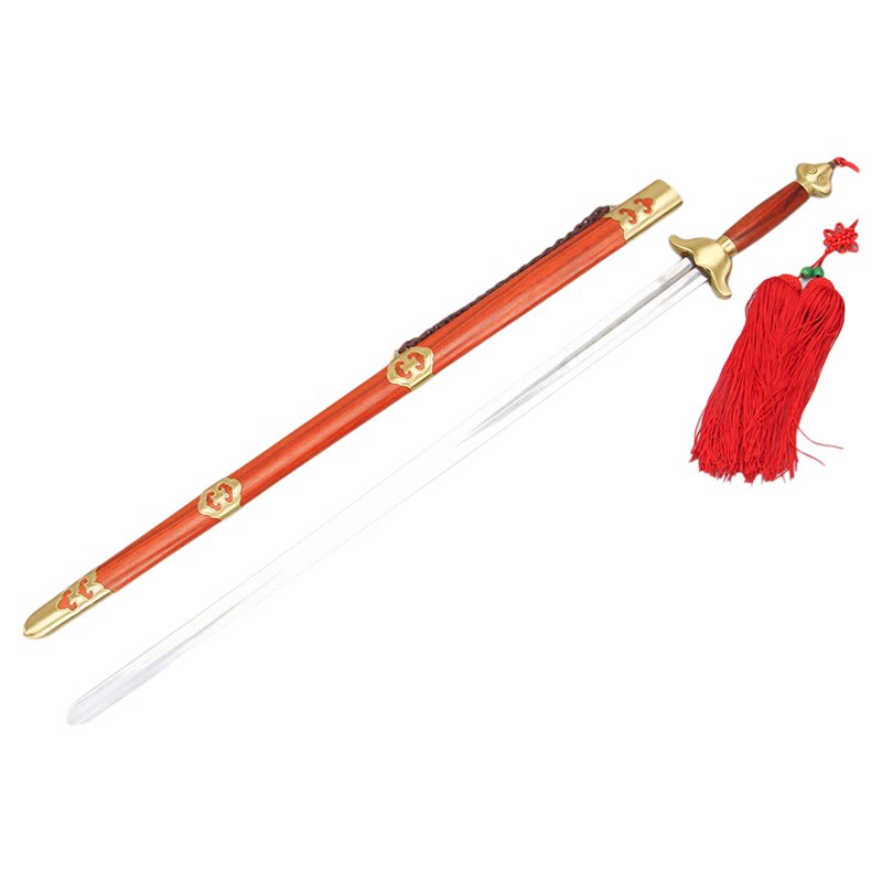 龙泉锋远不锈钢太极剑未开刃