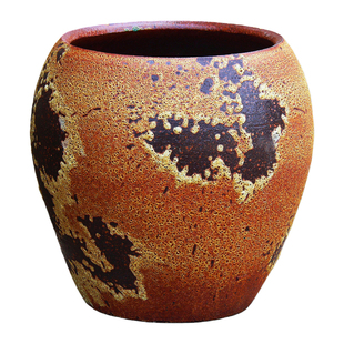 家用庭院户外侘寂风复古大口径透气陶盆三角梅蝴蝶兰陶土盆特大号