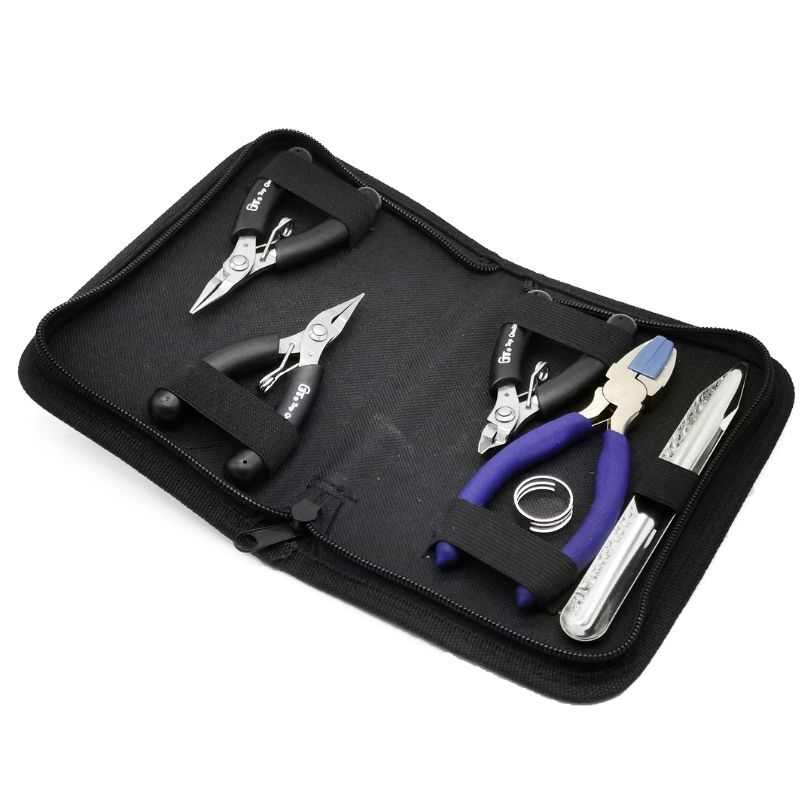 绕线串珠套装台湾GT钳子珠宝尖嘴钳尼龙钳六段钳14k金线珍珠手工